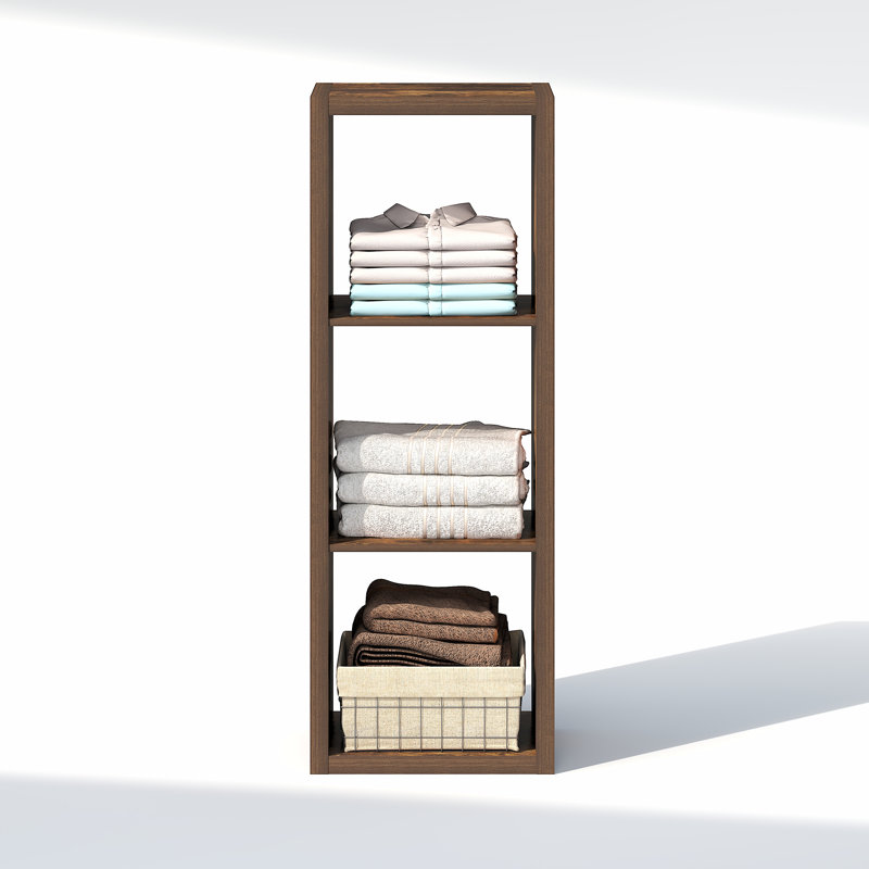 Heddy Shelving Unit, Amber Pine