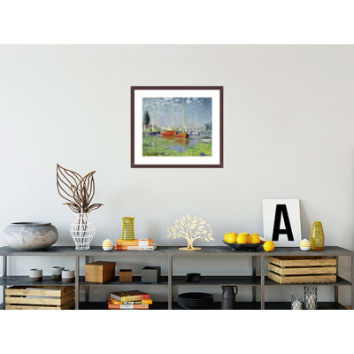 «Argenteuil» par Édouard Manet, impression giclée sur cadre