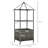 Outsunny 34.25'' W Water Resistant Wicker Towel Valet with Wheels-83205769