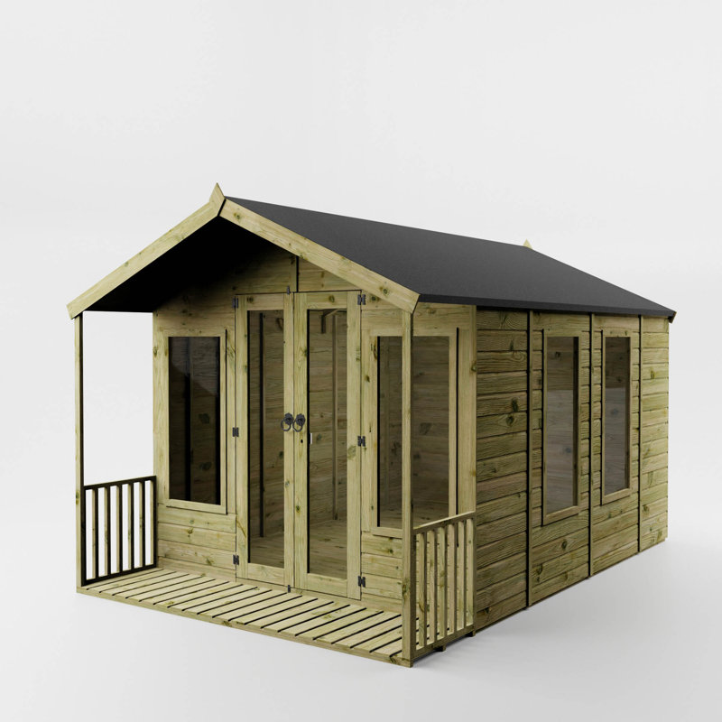 Mercia 12 x 8ft Premium Wessex Summerhouse, No