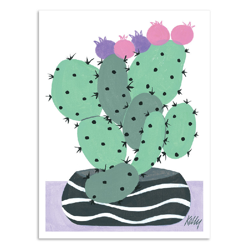 Cacti by Kelly - Art Prints, Paper, 102" H x 76" W