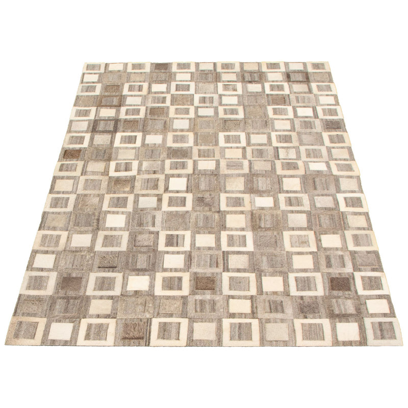 Aernout Cowhide Patchwork Indoor Rug