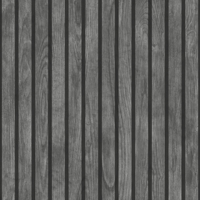 SOPHIE LAURENCE Black Grey Modern Paste The Wall Wallpaper 102576
