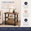Modesto 3-Tier End Table with Shelves