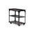 Sherlock - Cart With Casters - Black