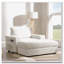 Fauteuil-lit surdimensionné de 42 po avec méridienne rembourrée avec repose-pieds et rangement, porte-gobelets-749679406
