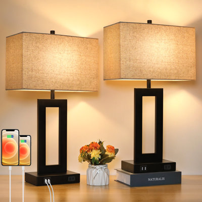 Draiven Metal USB Table Lamp