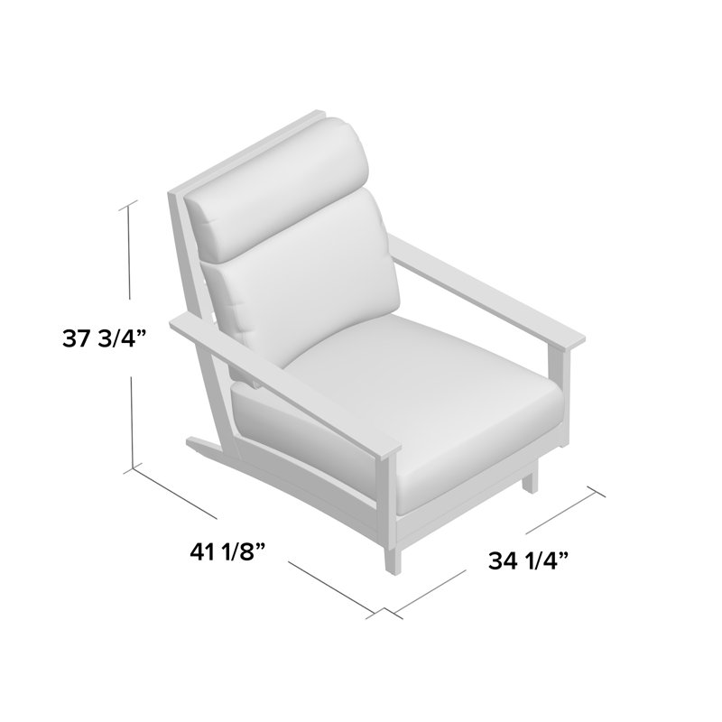 Chaise longue d'extérieur Kennebunkport, Huître, Intermix écorce, Welt + bourre standard