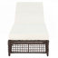 Ensemble de 2 chaises longues d'extérieur en rotin durable avec dossier réglable et coussin résistant aux intempéries pour un confort et un style ultimes-20988580