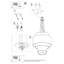 7 - Light White Drum Pendant