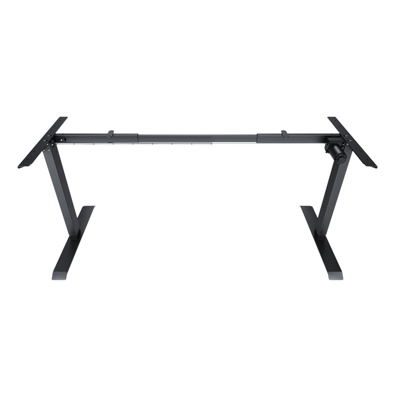 42cm, Electric Lift Desk Frame with Anti-Collision and Three Memory Functions, Black