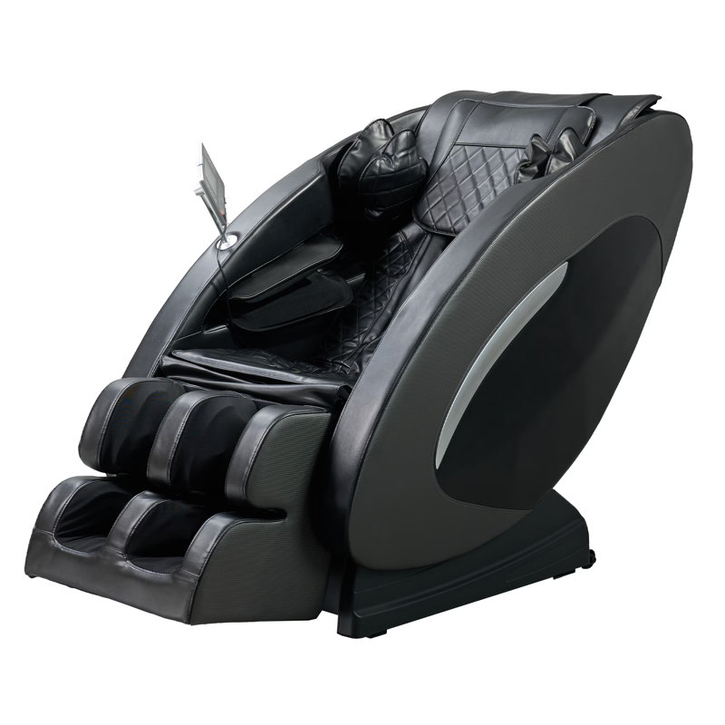 Fauteuil de massage inclinable de massage pour le corps entier, Noir