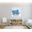 Happy Blue Elephant by Erin Burston - Wrapped Canvas Painting-744600768