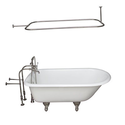 54'' x 30'' Soaking Cast Iron Bathtub