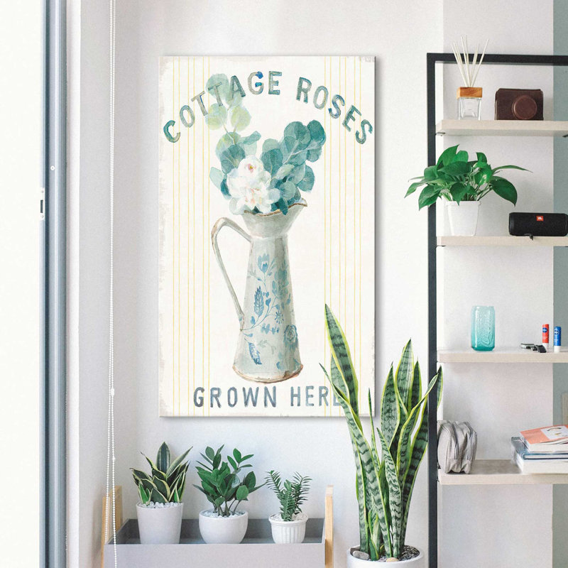 Floursack Home IV - impression, Toile tendue, H 40 po x l 24 po x P 1,5 po