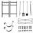Sheran 30'' W Metal Log Rack