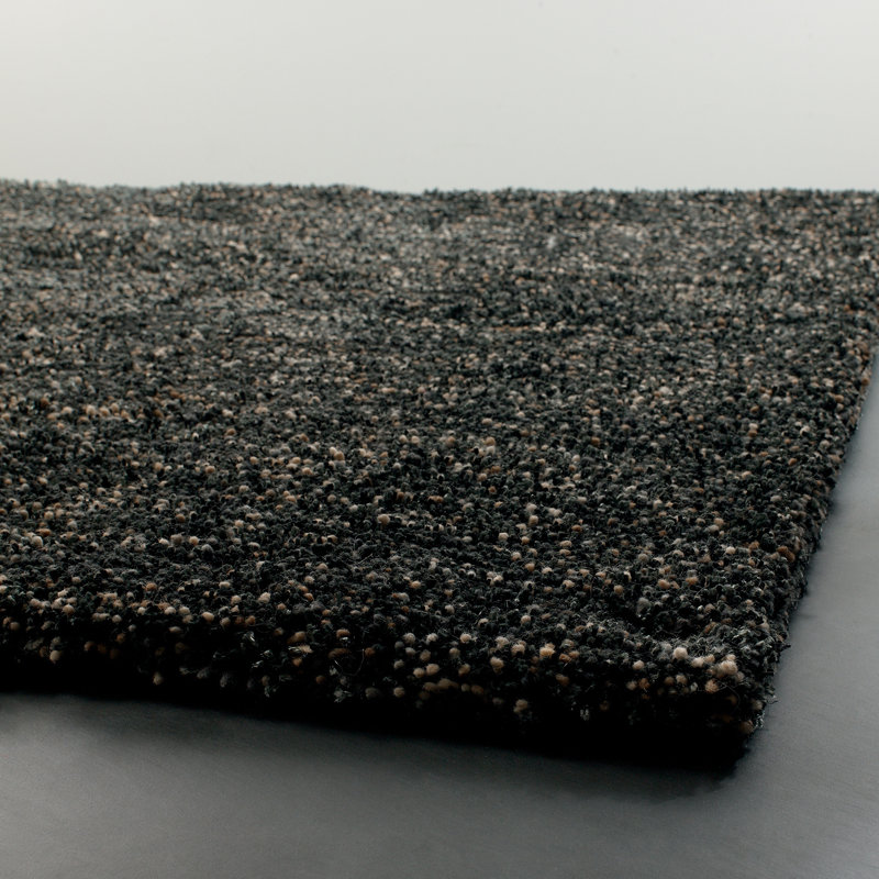 Sterling Hand Loomed Modern Area Rug in Charcoal, Rectangle 7'9" x 10'6"