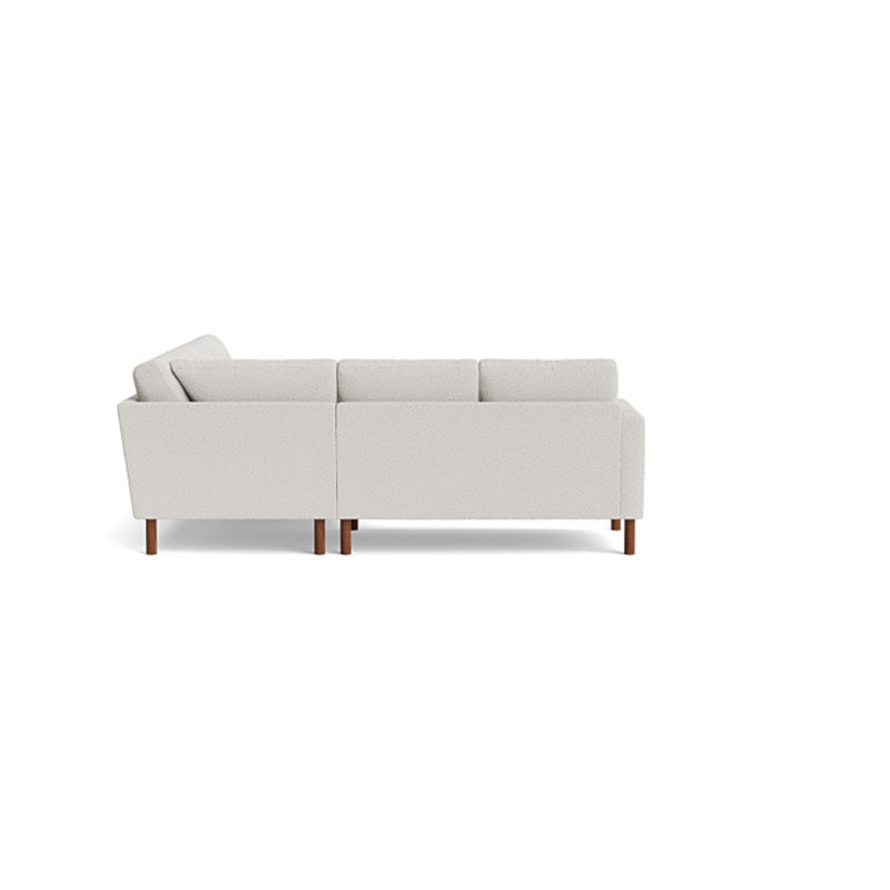 Laguna Sectional, Right Hand Facing, Performance Weave - Snow