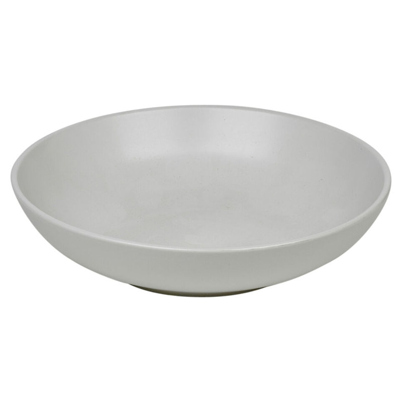 17 Stories Ceramic Serving Bowl, White