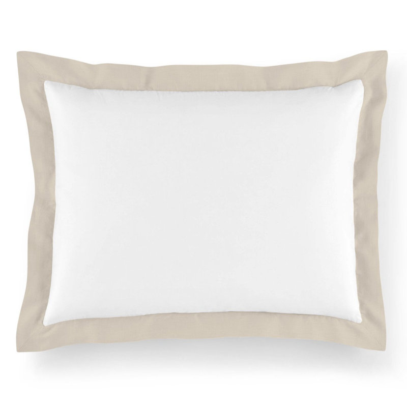 Mandalay Linen Cuff Sham, Linen, King