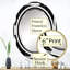 Burkcrest - Miroir mural moderne ovale-469935246