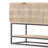 Fleur 56'' Solid Wood Top Console Table-883064148