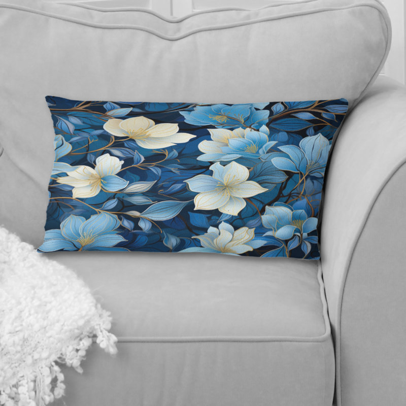Floral Throw Pillow