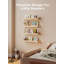 Tablettes flottantes, paquet de 4, bois