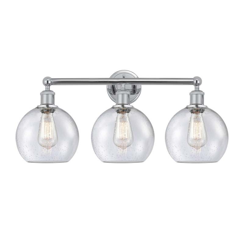Ellington 3 - Light Dimmable Vanity Light, Polished Chrome