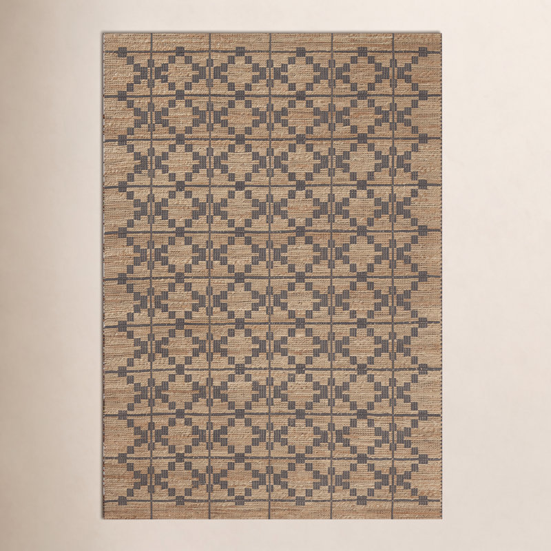 Chris Loves Julia x Loloi Judy Natural / Graphite Area Rug, Rectangle 2'3" x 3'9"
