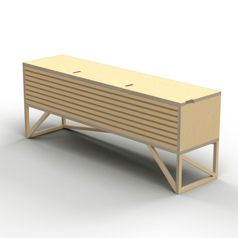 Aurelijus Storage Bench