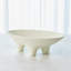 Opus Triple Leg Bowl-Ivory
