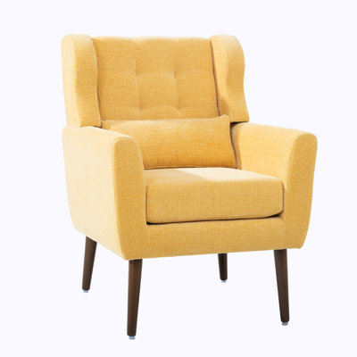 Modern Accent Chair, Living Room Chairs Comfy Reading Chair,Mid Century Accent Chair, Lounge Arm Chairs Armchair for Living Room Bedroom