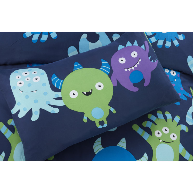Tyronza Microfiber / Polyester Abstract Duvet Cover with Pillowcases Included