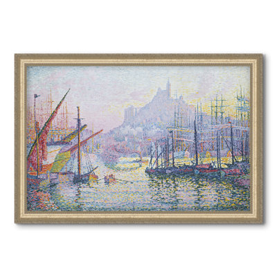 Le port de Marseille, 1905 - Paul Signac - Toile encadrée sur mesure