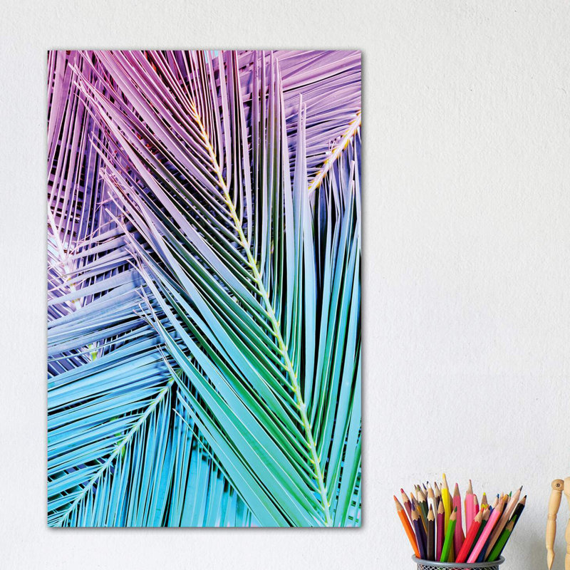 Rainbow Posey by Honeymoon Hotel - Wrapped Canvas Print, 20.32 cm H x 30.48 cm W