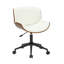 Chaise de bureau style Mid-Century en similicuir Serenada-521401430