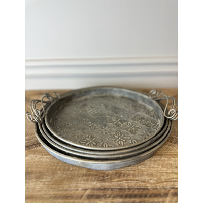 Tamai Metal Tray - Set of 4
