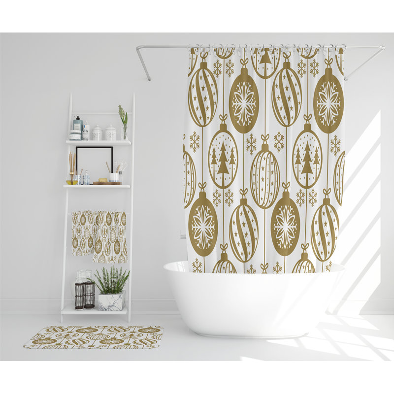 Orla Polyester Shower Curtain Set