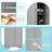 Freestanding Bathroom Storage Cabinet With 2 Doors And Adjustable Shelf-252600926