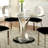 Bagdai Round Metal Dining Table