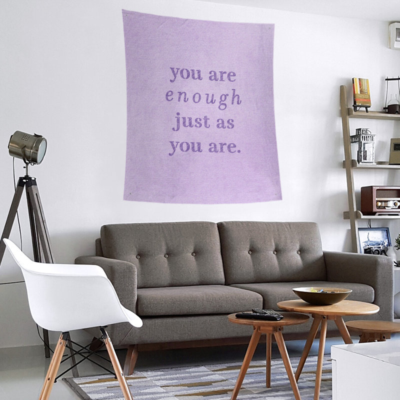 En polyester, vous êtes assez tapisserie quot, H 104 po x l 88 po, Mauve