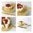  13 Inch Cake Stand Set with Knife and Spatula