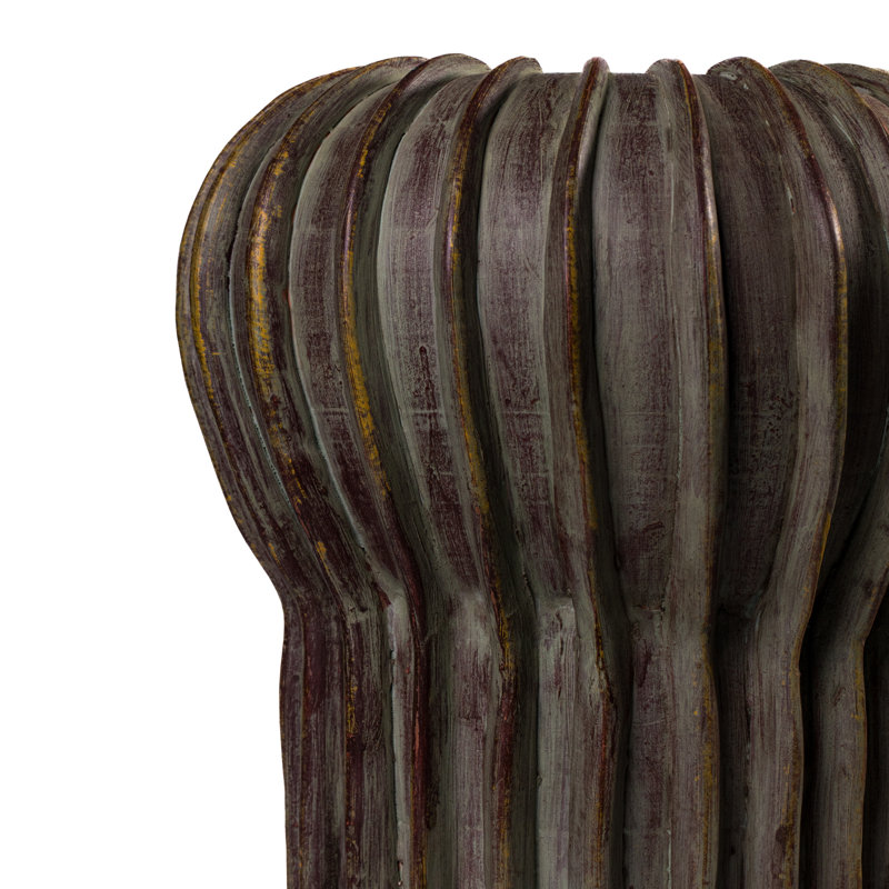 Visha Grey Green Terracotta Vase