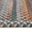 Tapis de zone bleu ciel abstrait Phoebe-676076382