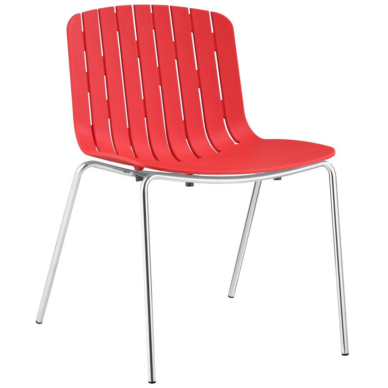 Chaise d'appoint Trace, Rouge