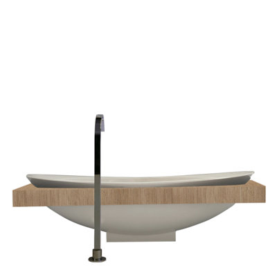 Suave 78.75'' L Soaking Bathtub