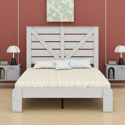 Bed Frame Headboard , Platform Bed Frame