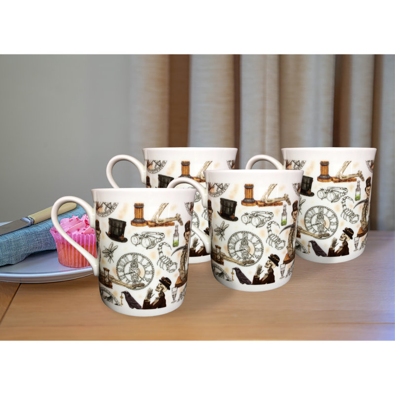 Sardelli Bone China Coffee Mug