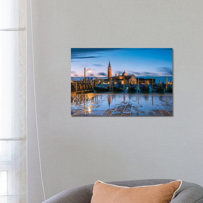 Blue Venice by Matteo Colombo - Gallery-Wrapped Canvas Giclée on Canvas